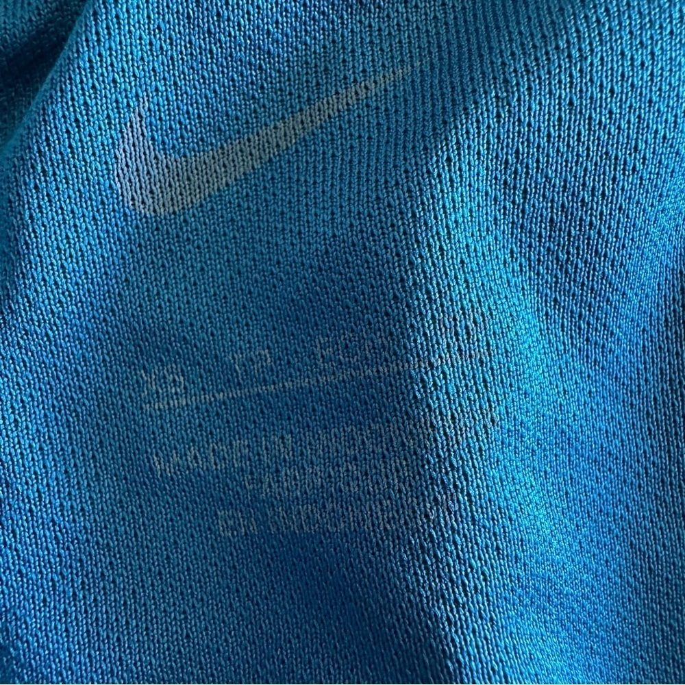Nike Women's Shorts Nike Blue And Teal Running Athletic Shorts - Picture 13 of 13